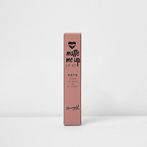 jacques-vertuk Barry M nude 'matte me up' lip kit 706005 women Beauty / Fragrance
