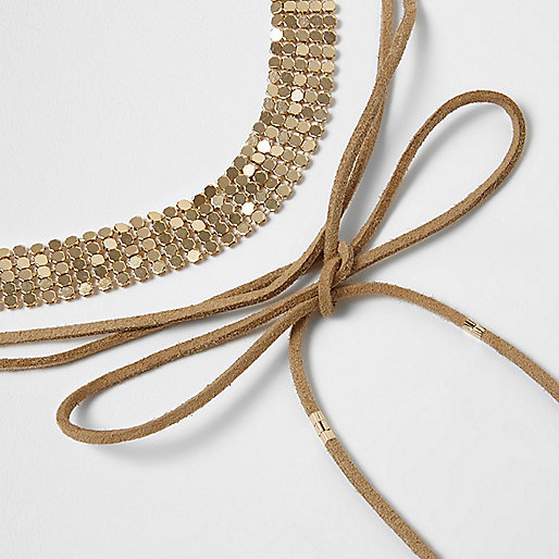 river island warehouse sale,jacques-vertuk Ladies Suits Beige chainmail bolo choker set Necklaces Jewelry women river island warehouse sale,jacques-vertuk Ladies Suits Beige chainmail bolo choker set Necklaces Jewelry women