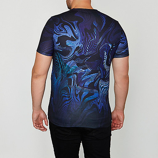 river island mini,River In Island Big and Tall blue psychedelic T-shirt T-shirts T-Shirts / Tanks men river island mini,River In Island Big and Tall blue psychedelic T-shirt T-shirts T-Shirts / Tanks men