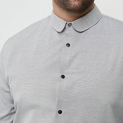 river island coats sale,jacques-vertuk Outlet Big and Tall grey slim fit penny collar shirt men 300389 river island coats sale,jacques-vertuk Outlet Big and Tall grey slim fit penny collar shirt men 300389