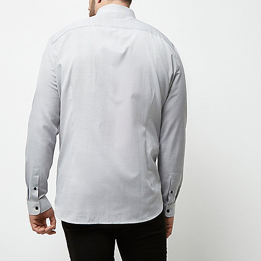 river island coats sale,jacques-vertuk Outlet Big and Tall grey slim fit penny collar shirt men 300389 river island coats sale,jacques-vertuk Outlet Big and Tall grey slim fit penny collar shirt men 300389