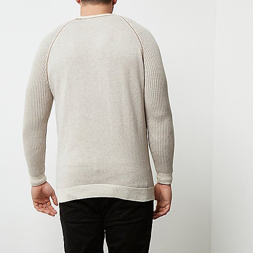 river island highcross,jacques-vertuk Ireland Big and Tall stone knit raglan sleeve sweater men 300080 river island highcross,jacques-vertuk Ireland Big and Tall stone knit raglan sleeve sweater men 300080