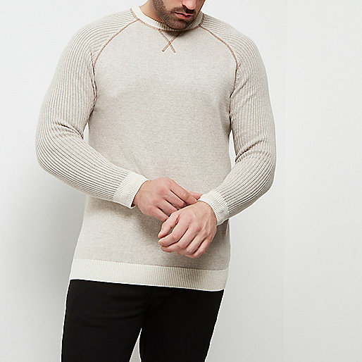 river island highcross,jacques-vertuk Ireland Big and Tall stone knit raglan sleeve sweater men 300080 river island highcross,jacques-vertuk Ireland Big and Tall stone knit raglan sleeve sweater men 300080