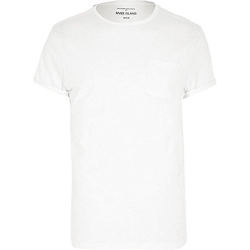jacques-vertuk Big and Tall white roll sleeve T-shirt 300302 men T-Shirts / Vests T-shirts jacques-vertuk Big and Tall white roll sleeve T-shirt 300302 men T-Shirts / Vests T-shirts