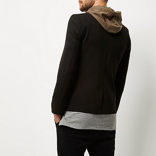 river island ladies jeans,jacques-vertuk UK Black and khaki hooded blazer men 296205 river island ladies jeans,jacques-vertuk UK Black and khaki hooded blazer men 296205