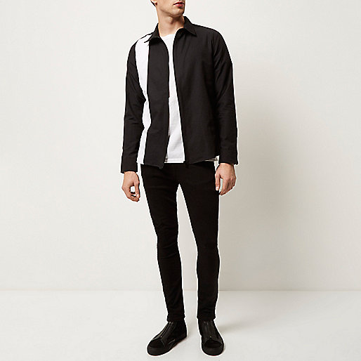 colour block coat river island,jacques-vertuk Sale Black Antioch vertical stripe shirt men 292229 colour block coat river island,jacques-vertuk Sale Black Antioch vertical stripe shirt men 292229