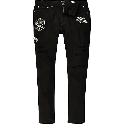 jacques-vertuk Black badge Sid skinny jeans 297244 men Jeans