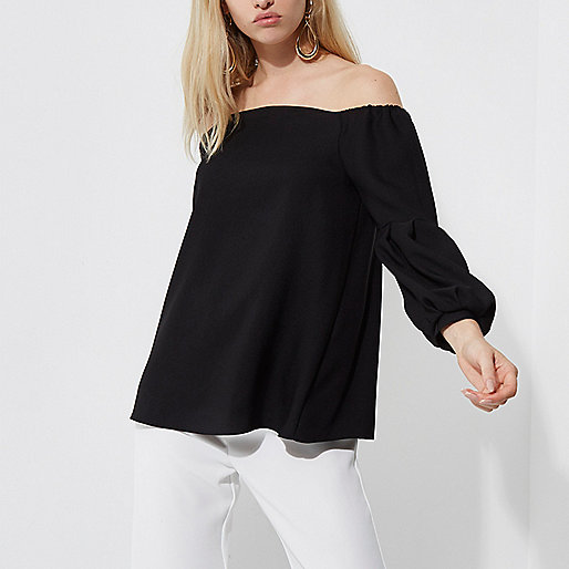 river island sale men s jeans,Ladies Tops jacques-vertuk Black bardot long puff sleeve top Bardot / Cold Shoulder Tops Tops women river island sale men s jeans,Ladies Tops jacques-vertuk Black bardot long puff sleeve top Bardot / Cold Shoulder Tops Tops women