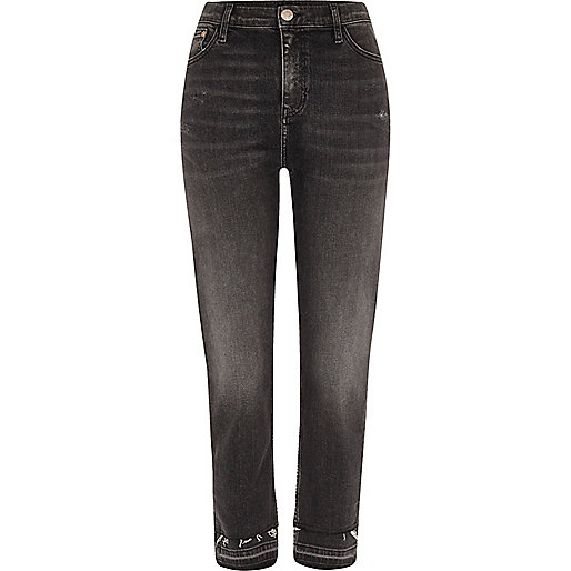 jacques-vertuk Black Bella released hem straight leg jeans 705291 women Jeans Straight / Slim Jeans jacques-vertuk Black Bella released hem straight leg jeans 705291 women Jeans Straight / Slim Jeans