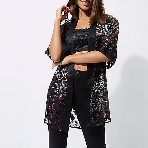 river island white heels,jacques-vertuk Ireland Black burnout floral kimono women 703449 river island white heels,jacques-vertuk Ireland Black burnout floral kimono women 703449