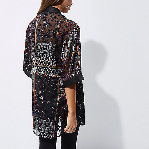river island white heels,jacques-vertuk Ireland Black burnout floral kimono women 703449 river island white heels,jacques-vertuk Ireland Black burnout floral kimono women 703449