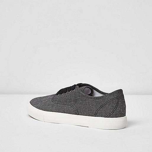 shacket river island,jacques-vertuk Black Floral Dress Black canvas contrast sole plimsolls Sneakers Shoes / Boots men shacket river island,jacques-vertuk Black Floral Dress Black canvas contrast sole plimsolls Sneakers Shoes / Boots men