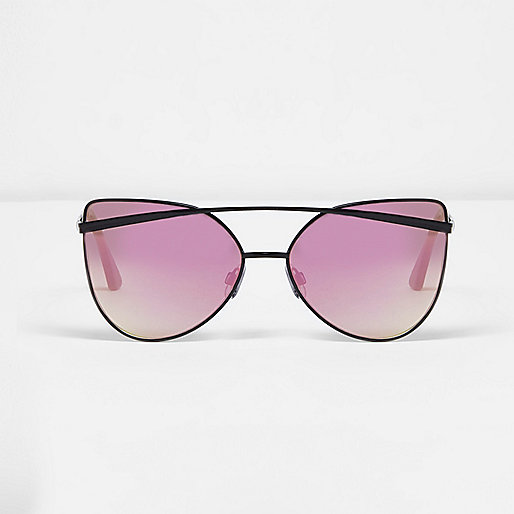jacques-vertuk Black cat eye mirror sunglasses 694962 women Sunglasses Cat Eye Sunglasses jacques-vertuk Black cat eye mirror sunglasses 694962 women Sunglasses Cat Eye Sunglasses