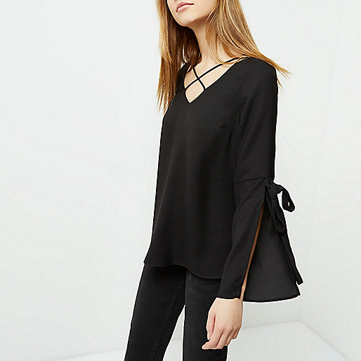 river island red purse,jacques-vertuk Outlet Black cross front split sleeve blouse women 699693 river island red purse,jacques-vertuk Outlet Black cross front split sleeve blouse women 699693