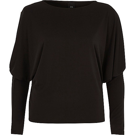 jacques-vertuk Black dolman split sleeve top 706984 women Tops T-Shirts & Vests Plain T-Shirts / Vests jacques-vertuk Black dolman split sleeve top 706984 women Tops T-Shirts & Vests Plain T-Shirts / Vests
