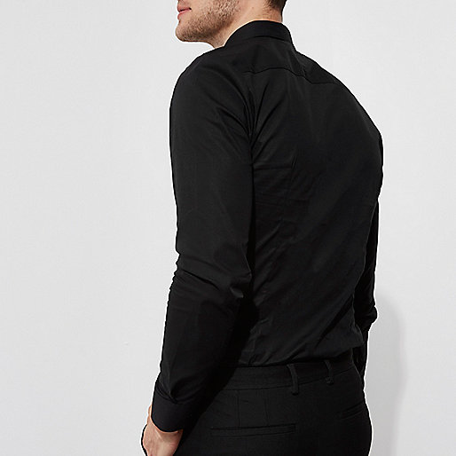 river island the gyle,jacques-vertuk Ireland Shoes Black embroidered collar muscle fit shirt Long Sleeve Shirts Shirts men river island the gyle,jacques-vertuk Ireland Shoes Black embroidered collar muscle fit shirt Long Sleeve Shirts Shirts men
