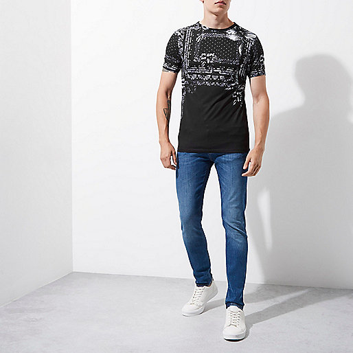 river island flight bag,jacques-vertuk Outlet Black floral bandana print muscle fit T-shirt men 303977 river island flight bag,jacques-vertuk Outlet Black floral bandana print muscle fit T-shirt men 303977