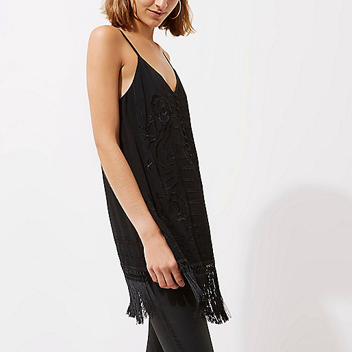 river island handbags pink,jacques-vertuk In London Black floral embroidered fringed cami top Cami / Sleeveless Tops Tops women river island handbags pink,jacques-vertuk In London Black floral embroidered fringed cami top Cami / Sleeveless Tops Tops women