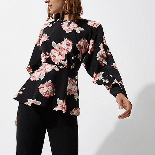 river island puff sleeve dress,jacques-vertuk South Africa Black floral frill sleeve blouse women 705294 river island puff sleeve dress,jacques-vertuk South Africa Black floral frill sleeve blouse women 705294