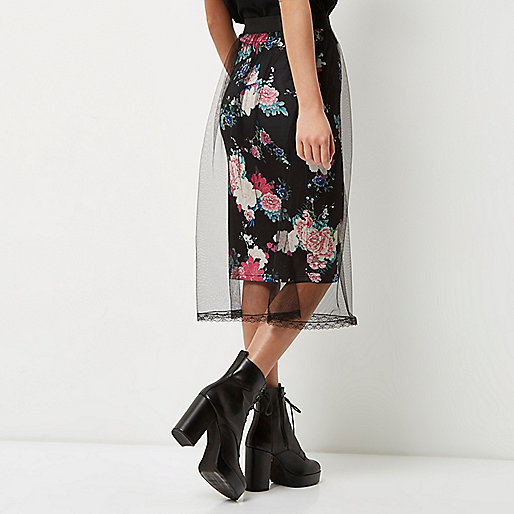 river island luxe edition,jacques-vertuk Online Shopping Ireland Black floral mesh midi skirt Skirts Sale women river island luxe edition,jacques-vertuk Online Shopping Ireland Black floral mesh midi skirt Skirts Sale women