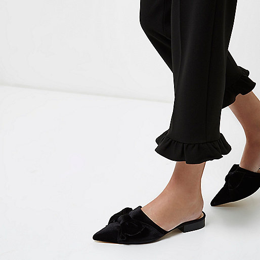 river island espadrilles,jacques-vertuk Outlet Black frill hem cropped straight leg pants women 701106 river island espadrilles,jacques-vertuk Outlet Black frill hem cropped straight leg pants women 701106