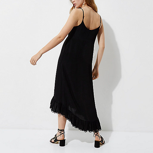 river island chunky ankle boots,jacques-vertuk Stores Black frill hem maxi slip dress women 707881 river island chunky ankle boots,jacques-vertuk Stores Black frill hem maxi slip dress women 707881