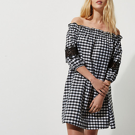 river island bag with purse,jacques-vertuk Outlet Black gingham check bardot swing dress women 704763 river island bag with purse,jacques-vertuk Outlet Black gingham check bardot swing dress women 704763