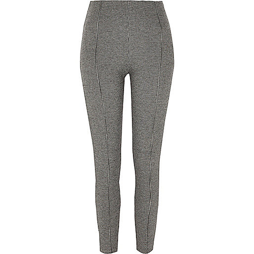 jacques-vertuk Black houndstooth print leggings 707908 women Trousers Leggings
