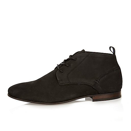 jacques-vertuk Black leather chukka boots 284679 men Shoes / Boots Boots