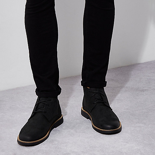 red river island boots,jacques-vertuk UK Black leather desert boots men 300208 red river island boots,jacques-vertuk UK Black leather desert boots men 300208