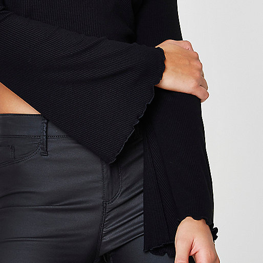 river island snow boots,jacques-vertuk Shop Black long bell sleeve ribbed crop top women 709711 river island snow boots,jacques-vertuk Shop Black long bell sleeve ribbed crop top women 709711