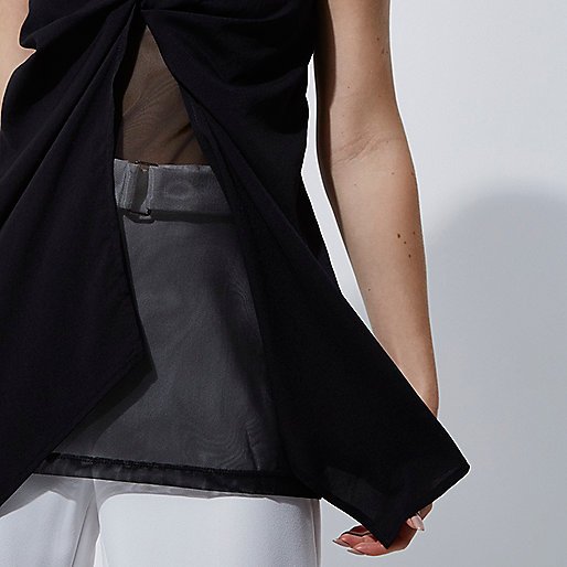 river island victoria centre,jacques-vertuk Online Black mesh bow front sleeveless top women 705584 river island victoria centre,jacques-vertuk Online Black mesh bow front sleeveless top women 705584
