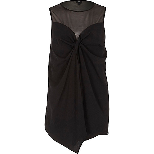 river island victoria centre,jacques-vertuk Online Black mesh bow front sleeveless top women 705584 river island victoria centre,jacques-vertuk Online Black mesh bow front sleeveless top women 705584