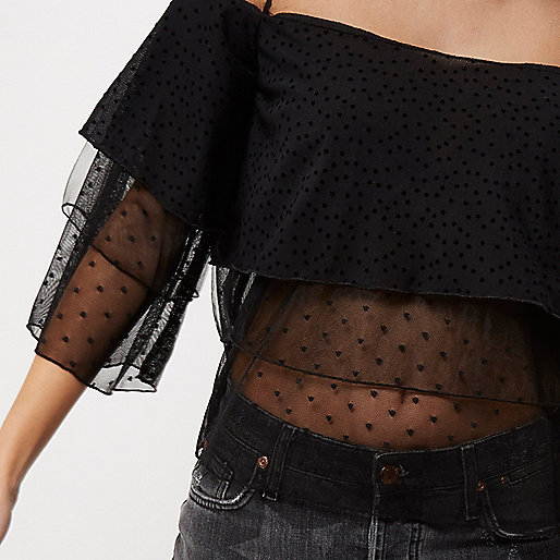 river island ecru jeans,jacques-vertuk Online Black mesh layered frill top women 696010 river island ecru jeans,jacques-vertuk Online Black mesh layered frill top women 696010