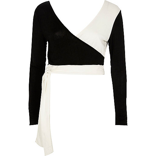 river island eldon square,jacques-vertuk Sale Black mono wrap tie ballet crop top women 706990 river island eldon square,jacques-vertuk Sale Black mono wrap tie ballet crop top women 706990