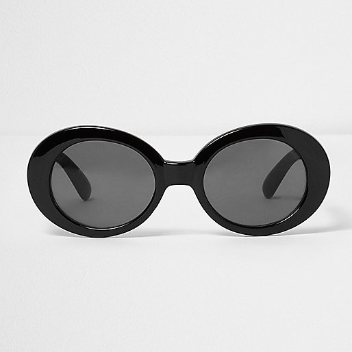 jacques-vertuk Black oval smoke lens sunglasses 707305 women Sunglasses Round Sunglasses jacques-vertuk Black oval smoke lens sunglasses 707305 women Sunglasses Round Sunglasses