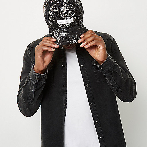shearling coat river island,jacques-vertuk Canada Black paint splatter badge cap Hats Accessories men shearling coat river island,jacques-vertuk Canada Black paint splatter badge cap Hats Accessories men