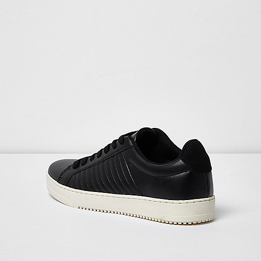 river island black,Island Clothing Online Black quilted lace-up sneakers Sneakers Shoes / Boots men river island black,Island Clothing Online Black quilted lace-up sneakers Sneakers Shoes / Boots men