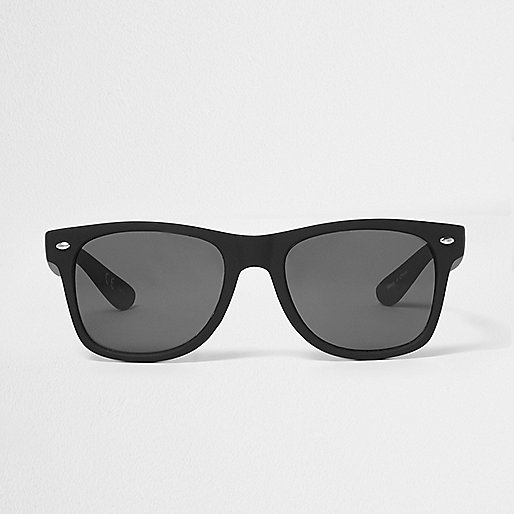 jacques-vertuk Black retro square sunglasses 298586 men Sunglasses Retro Sunglasses