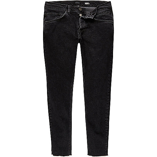 jacques-vertuk Black Sid cropped skinny jeans 293614 men Jeans