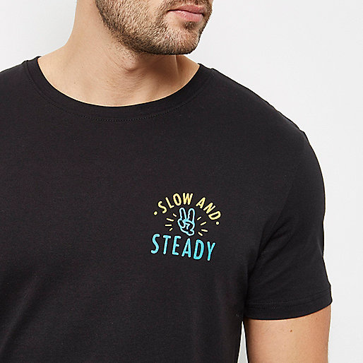 river island chunky sole trainers,jacques-vertuk UK Sale Black slogan print T-shirt men 297950 river island chunky sole trainers,jacques-vertuk UK Sale Black slogan print T-shirt men 297950