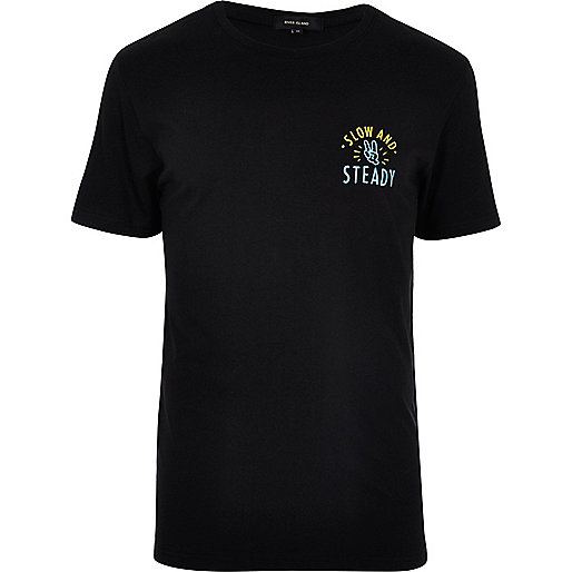 river island chunky sole trainers,jacques-vertuk UK Sale Black slogan print T-shirt men 297950 river island chunky sole trainers,jacques-vertuk UK Sale Black slogan print T-shirt men 297950