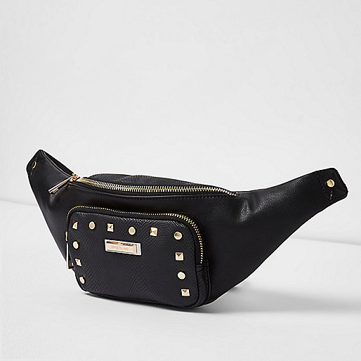 river island pink snake bag,Island River Black studded bum bag Bumbags Bags / Purses women river island pink snake bag,Island River Black studded bum bag Bumbags Bags / Purses women