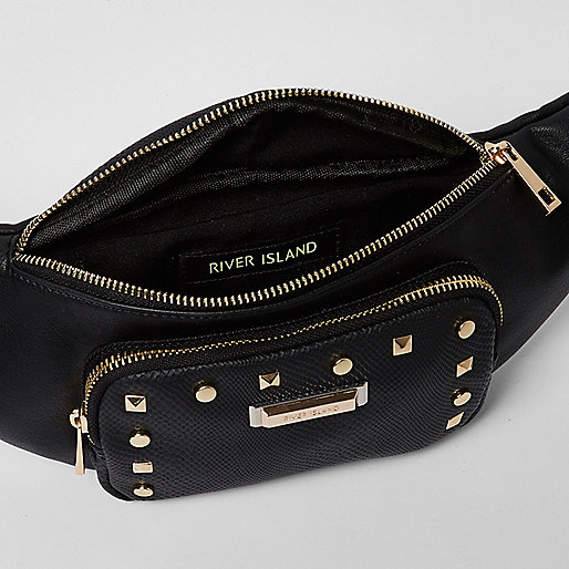 river island pink snake bag,Island River Black studded bum bag Bumbags Bags / Purses women river island pink snake bag,Island River Black studded bum bag Bumbags Bags / Purses women