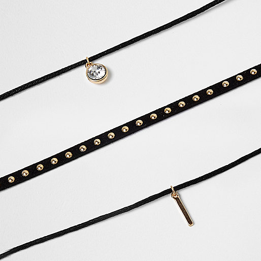 river island sweater vest dress,jacques-vertuk Ltd Black studded multi row choker set Chokers Jewelry women river island sweater vest dress,jacques-vertuk Ltd Black studded multi row choker set Chokers Jewelry women