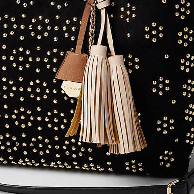 grey slippers river island,Riverieland Black studded winged chain tote bag Shopper & Tote Bags Bags / Purses women grey slippers river island,Riverieland Black studded winged chain tote bag Shopper & Tote Bags Bags / Purses women