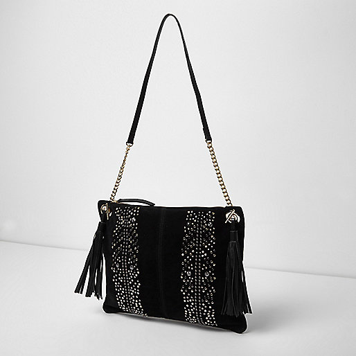 ebay river island jeans,jacques-vertuk UK Black suede studded cross body chain bag women 703060 ebay river island jeans,jacques-vertuk UK Black suede studded cross body chain bag women 703060