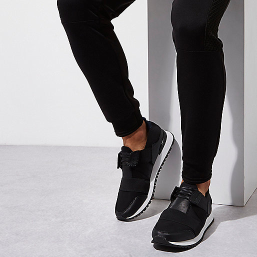 river island blue jeans,jacques-vertuk Dress Shirt Black textured runner sneakers Sneakers Shoes / Boots men river island blue jeans,jacques-vertuk Dress Shirt Black textured runner sneakers Sneakers Shoes / Boots men