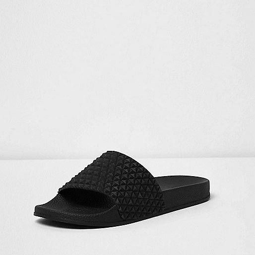 river island evening tops,Ladies jacques-vertuk Sale Black textured sliders Sandals / Flip flops Shoes / Boots men river island evening tops,Ladies jacques-vertuk Sale Black textured sliders Sandals / Flip flops Shoes / Boots men