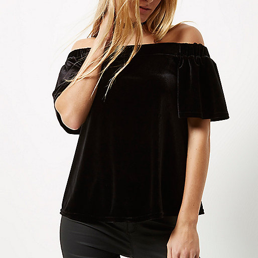 river island royal blue dress,jacques-vertuk B Black velvet bardot top Tops Sale women river island royal blue dress,jacques-vertuk B Black velvet bardot top Tops Sale women